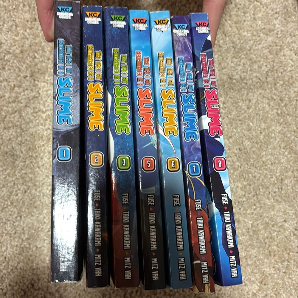 Manga set of 7